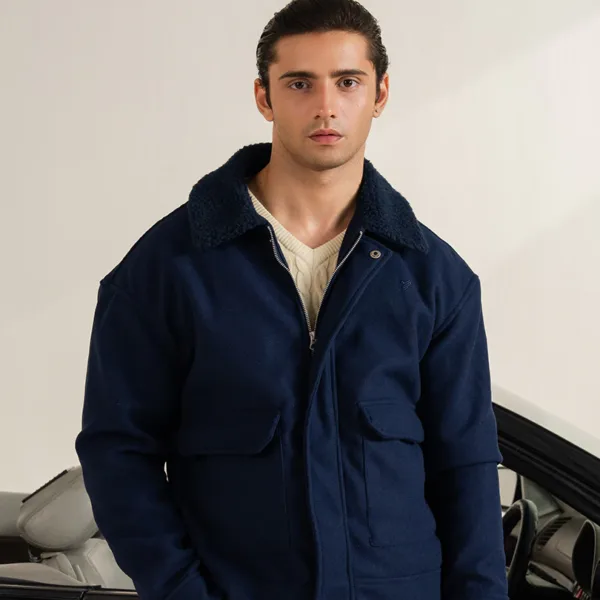 Navy Aviator Jacket