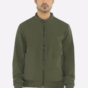 Men’s Lightweight Stretchable Green Jacket